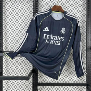 Camisola Secundária Real Madrid 2025/26 Manga Comprida