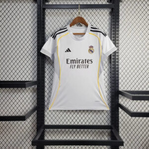Camisola Principal Real Madrid 2025/26 Mulher