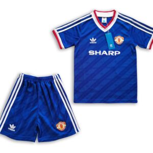 Kit Criança Terceiro Manchester United 1986