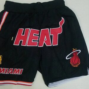 Calções Miami Heat vermelho /preto