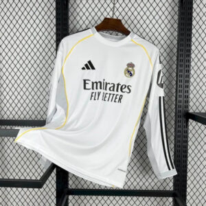 Camisola Principal Real Madrid 2025/26 Manga Comprida