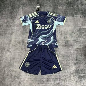 Kit Criança Secundária Ajax 2025/26