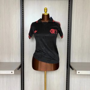 Camisola Retro Black Flamengo 2025/26 Mulher