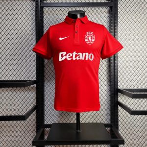 Polo Principal Red Sporting 2025/26