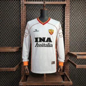 Camisola Secundária Roma 1999/00 Manga Comprida