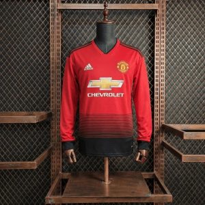 Camisola Principal Manchester United Manga Comprida 2018/19